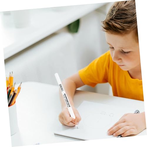 SEWACC 10 Stück Teiliges Weißer Marker Stifte Handgezeichnete Highlight Liner Pen Für Schwarzes Papier Malen Zeichnen Basteln Schüler Künstler Zufällige Farbe Zufällige Farbe von SEWACC