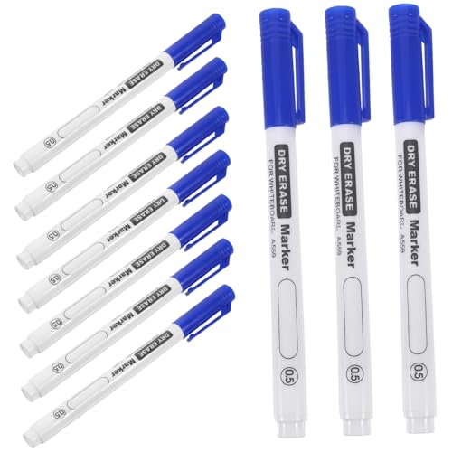 SEWACC 10 Stück Teiliges Whiteboard Marker Abwischbare Dünne Spitze Langlebige Schreibmarker für Büro und Schule Stabile Geruchsarm Sichere Anwendung für Klassenzimmer und Meetingräume SEWACC 10 Stück Teiliges Whiteboard Marker Abwischbare Dünne Spitze Langlebige Schreibmarker für Büro und Schule Stabile Geruchsarm Sichere Anwendung für Klassenzimmer und Meetingräume von SEWACC