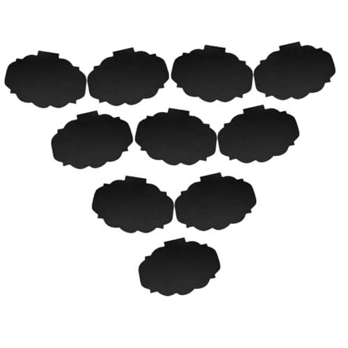 SEWACC 10 Stück Teiliges Wiederverwendbare Etiketten Kleine Klammern mit Beschreibbarer Oberfläche für Vorratsdosen Körbe und Aufbewahrung Schwarz Vielseitig für Küche Büro Bad und SEWACC 10 Stück Teiliges Wiederverwendbare Etiketten Kleine Klammern mit Beschreibbarer Oberfläche für Vorratsdosen Körbe und Aufbewahrung Schwarz Vielseitig für Küche Büro Bad und von SEWACC