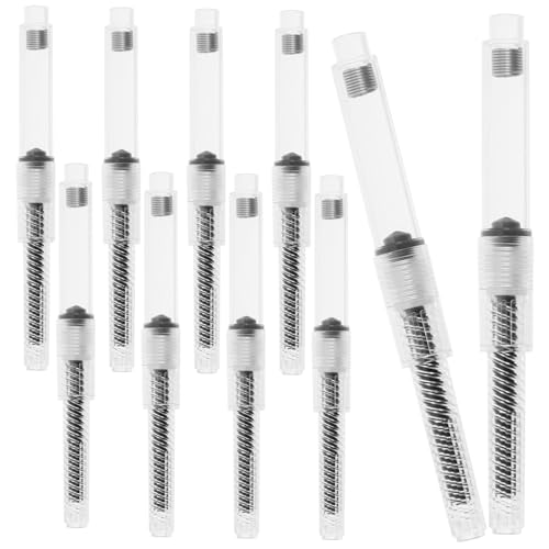 SEWACC 10 Stück Tintenabsorber für Füllfederhalter Rotierend Tintenfüllhilfe Leicht Einfache Installation Langlebiges Material zum Nachfüllen und Schreiben SEWACC 10 Stück Tintenabsorber für Füllfederhalter Rotierend Tintenfüllhilfe Leicht Einfache Installation Langlebiges Material zum Nachfüllen und Schreiben von SEWACC