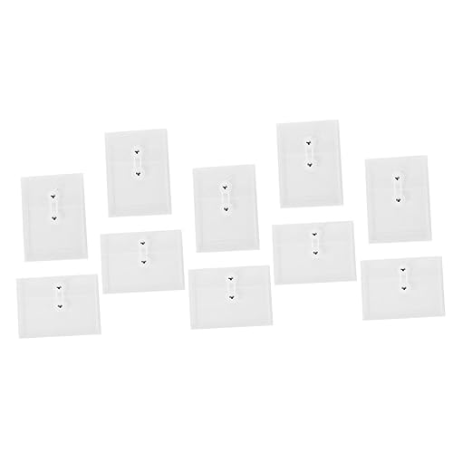 SEWACC 10 Stück Transparent Dokumentenmappe mit Schnappverschluss Vertikale Horizontale Wasserdichte Aktenordner für Büro Zuhause und Dokumentenorganisation SEWACC 10 Stück Transparent Dokumentenmappe mit Schnappverschluss Vertikale Horizontale Wasserdichte Aktenordner für Büro Zuhause und Dokumentenorganisation von SEWACC