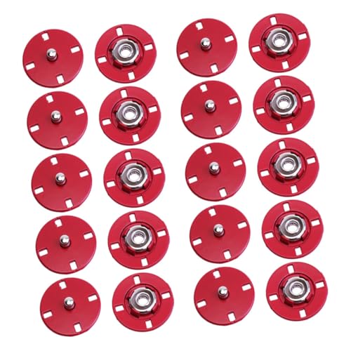 SEWACC 10 Stück Unsichtbare Metallknöpfe Zinklegierung Flache Druckknöpfe für Kleidung für Mäntel und Jacken Robustes Nähzubehör für Elegantes Design SEWACC 10 Stück Unsichtbare Metallknöpfe Zinklegierung Flache Druckknöpfe für Kleidung für Mäntel und Jacken Robustes Nähzubehör für Elegantes Design von SEWACC