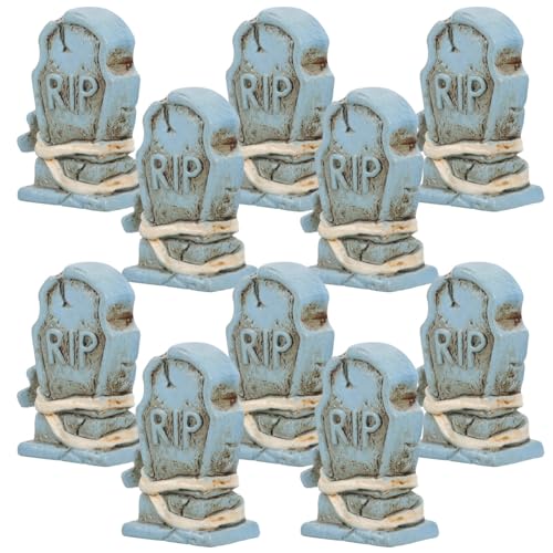 SEWACC 10 Stücke Halloween Grabstein Deko Mini Friedhof Steine Grab Gartendeko Aquarium Miniatur Ornamente Scherzartikel Garten Bonsai Gruselige Dekoration Feengarten Zubehör Tischdeko SEWACC 10 Stücke Halloween Grabstein Deko Mini Friedhof Steine Grab Gartendeko Aquarium Miniatur Ornamente Scherzartikel Garten Bonsai Gruselige Dekoration Feengarten Zubehör Tischdeko von SEWACC