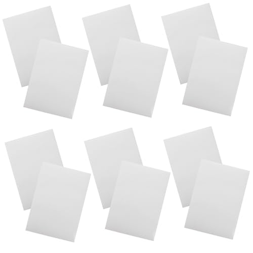 SEWACC 100 Blatt Bedruckbare Aufkleberpapier Bögen Selbstklebende Etiketten für Drucker Vielseitige Blanko Etiketten für Flaschen Namensschilder und Preisetiketten Kompatibel mit von SEWACC