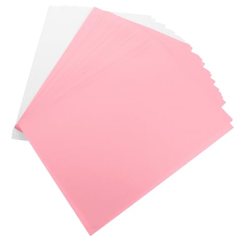 SEWACC 100 Blatt Farbiges Bastelpapier Dickes Origami Papier Buntes Faltpapier für Kinderhandwerk Scrapbooking DIY Dekoration Weiß Je von SEWACC