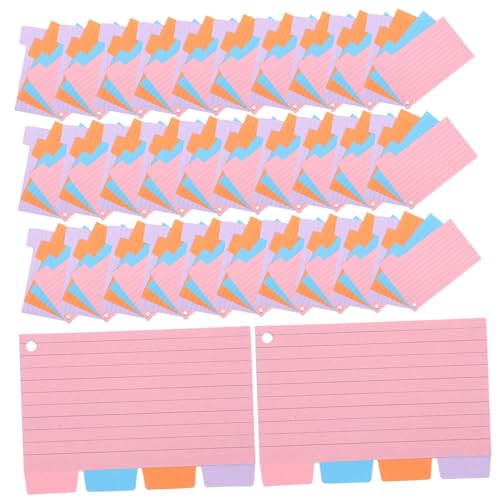 SEWACC 100 Blatt Liniertes Memo Pad aus Dickem Papier Kleines Notizbuch für Schüler und Büro Handliches Schreibpapier für Planung Organisation und Nachrichten Tragbares Notizblock von SEWACC