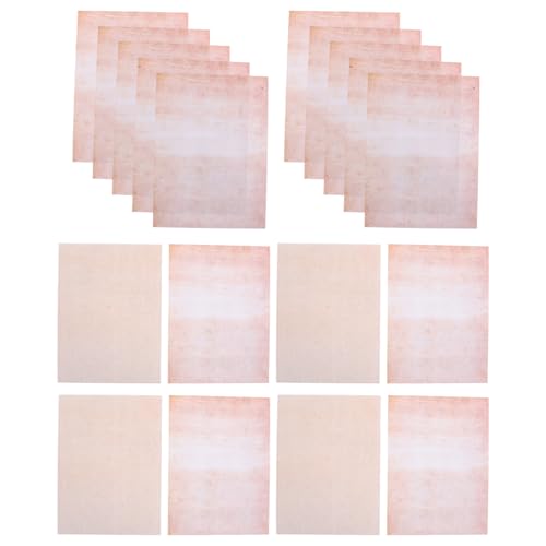 SEWACC 100 Blatt Retro Briefpapier mit Dekorativen Rändern Doppelseitige Design für Diy Scrapbooking und Projekte von SEWACC