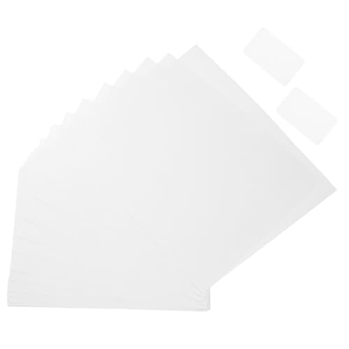 SEWACC 100 Blatt Weiße Matte Etiketten Selbstklebende Adressaufkleber Etiketten pro Blatt Beschriftbar für Büro Lager Materialkennzeichnung Label Printer Paper SEWACC 100 Blatt Weiße Matte Etiketten Selbstklebende Adressaufkleber Etiketten pro Blatt Beschriftbar für Büro Lager Materialkennzeichnung Label Printer Paper von SEWACC