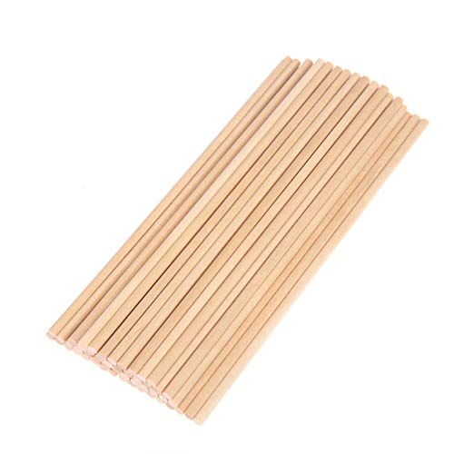 SEWACC 100 Stück 20 X 0 5 Cm Holzdübelstangen Unbehandelte Runde Holzstäbe Hartholzstäbe Für Bastel-Diy-Projekte Modellbau SEWACC 100 Stück 20 X 0 5 Cm Holzdübelstangen Unbehandelte Runde Holzstäbe Hartholzstäbe Für Bastel-Diy-Projekte Modellbau von SEWACC