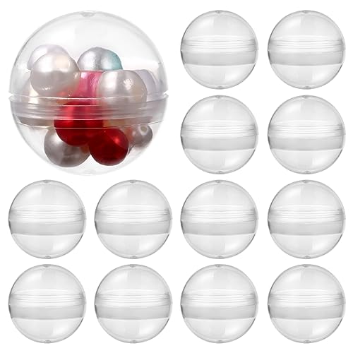 SEWACC 100 Stück 32 Mm Große Automatenkapseln Leere Mini-Kapseln Runde Kapseln Durchsichtige Kunststoffbehälter Für Partygeschenke Preise SEWACC 100 Stück 32 Mm Große Automatenkapseln Leere Mini-Kapseln Runde Kapseln Durchsichtige Kunststoffbehälter Für Partygeschenke Preise von SEWACC