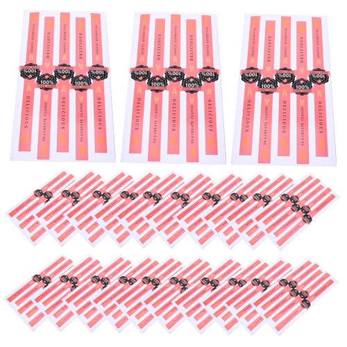 SEWACC 100 Stück Aufkleber Süß Kuchendekoration Backen Verpackungsetikett Für Bäckereitüten Geprägt Gegenwärtig Klebrig Lustig Pastell Küchenetiketten Weiß Gemacht Mini Rosa Kraftpapier SEWACC 100 Stück Aufkleber Süß Kuchendekoration Backen Verpackungsetikett Für Bäckereitüten Geprägt Gegenwärtig Klebrig Lustig Pastell Küchenetiketten Weiß Gemacht Mini Rosa Kraftpapier von SEWACC