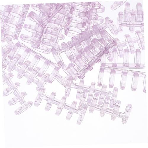 SEWACC 100 Stück Binder Ringe Transparent Kunststoff Abnehmbare Ringe Für Notizbücher Und Karteikarten Leicht Öffnende Organizer Zubehör Für Büro Und Schule SEWACC 100 Stück Binder Ringe Transparent Kunststoff Abnehmbare Ringe Für Notizbücher Und Karteikarten Leicht Öffnende Organizer Zubehör Für Büro Und Schule von SEWACC