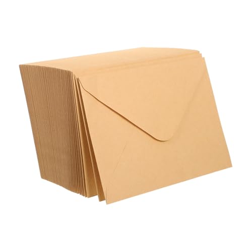 SEWACC 100 Stück Braune Kraftpapier Umschläge V Klappe Wasseraktiv Selbstklebend Vielseitig für Einladungen Grußkarten Hochzeit Geburtstag Büro und Briefversand SEWACC 100 Stück Braune Kraftpapier Umschläge V Klappe Wasseraktiv Selbstklebend Vielseitig für Einladungen Grußkarten Hochzeit Geburtstag Büro und Briefversand von SEWACC