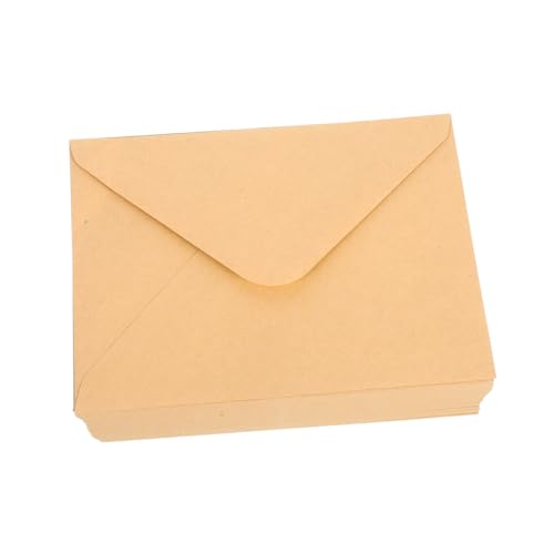SEWACC 100 Stück Braune Kraftpapier Umschläge mit Nassklebung Vielseitig Einsetzbar für Einladungen Grußkarten Geschäftsbriefe Nachhaltige Klassische Briefumschläge SEWACC 100 Stück Braune Kraftpapier Umschläge mit Nassklebung Vielseitig Einsetzbar für Einladungen Grußkarten Geschäftsbriefe Nachhaltige Klassische Briefumschläge von SEWACC
