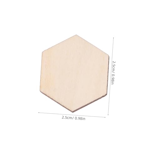 SEWACC 100 Stück Buchenholz Sechseckige Holzplättchen zum Basteln Naturbelassene Holzornamente für DIY Handwerk Hochzeit Geburtstag und Weihnachtsdeko Langlebige Glatte Holzscheiben SEWACC 100 Stück Buchenholz Sechseckige Holzplättchen zum Basteln Naturbelassene Holzornamente für DIY Handwerk Hochzeit Geburtstag und Weihnachtsdeko Langlebige Glatte Holzscheiben von SEWACC