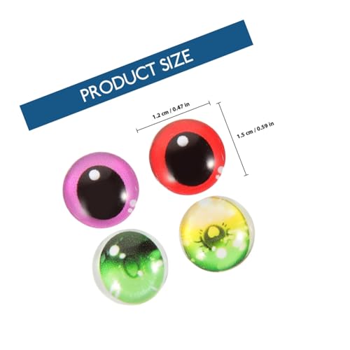 SEWACC 100 Stück DIY Kunstaugen für Bastelarbeiten Realistische Augen für Puppenherstellung Schmuck und Dekoration Passend für Flache Oberflächen Vielseitig für Handwerk und DIY Projekte SEWACC 100 Stück DIY Kunstaugen für Bastelarbeiten Realistische Augen für Puppenherstellung Schmuck und Dekoration Passend für Flache Oberflächen Vielseitig für Handwerk und DIY Projekte von SEWACC