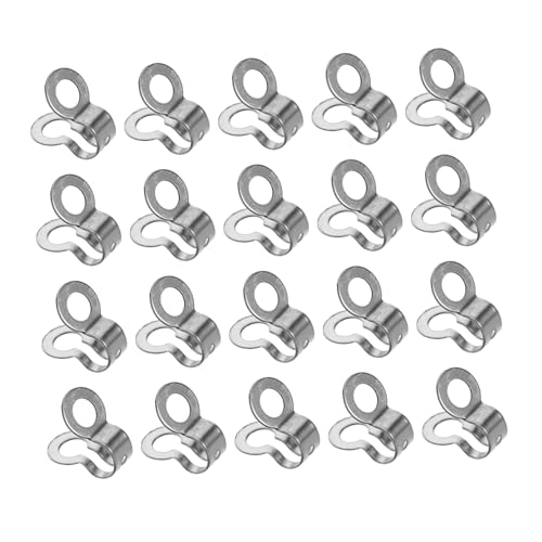 SEWACC 100 Stück Doppelringverbinder für Kugelkette für Schmuck Deckenventilatoren und Lampen Robuste Verbindung Vielseitig Einsetzbar SEWACC 100 Stück Doppelringverbinder für Kugelkette für Schmuck Deckenventilatoren und Lampen Robuste Verbindung Vielseitig Einsetzbar von SEWACC