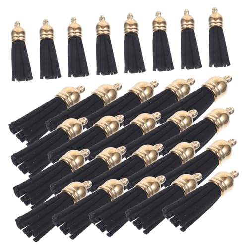 SEWACC 100 Stück Farbe Lederquasten Quasten für Handwerk Quasten für Schlüsselbund bag charm bastelzeug Schlüsselanhänger Quasten charmbulk keychain quasten charmsbulk Legierung Black SEWACC 100 Stück Farbe Lederquasten Quasten für Handwerk Quasten für Schlüsselbund bag charm bastelzeug Schlüsselanhänger Quasten charmbulk keychain quasten charmsbulk Legierung Black von SEWACC