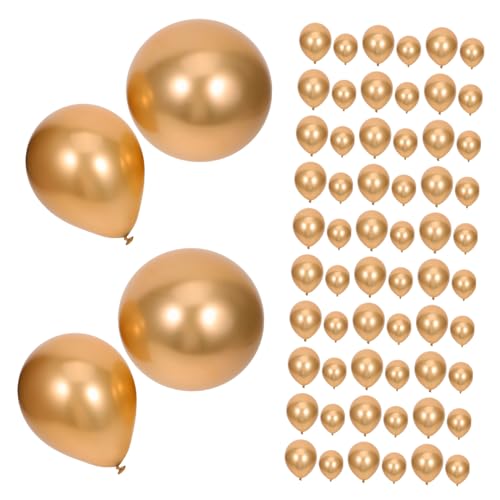 SEWACC 100 Stück Flexible Dekorationen bei Hochzeiten Geburtstagsfeiern Abschlussfeiern und Jubiläen Helium Kompatibel und Langlebig von SEWACC