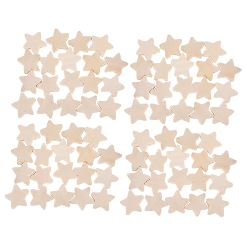 SEWACC 100 Stück Holzperlen für DIY Schmuckherstellung Fünfzackige Sternperlen Holz zum Basteln von Armbändern und Mehr Bastelmaterialien für Erwachsene SEWACC 100 Stück Holzperlen für DIY Schmuckherstellung Fünfzackige Sternperlen Holz zum Basteln von Armbändern und Mehr Bastelmaterialien für Erwachsene von SEWACC