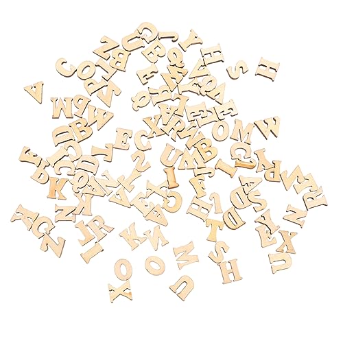 SEWACC 100 Stück Log-Briefschnalle Basteln mit Buchstabenverzierungen Handwerk Hauptstadt Rechtschreibung Dekorationen ex Holz kleine Buchstaben Mini Holzbriefverzerrungen hölzern Beige SEWACC 100 Stück Log-Briefschnalle Basteln mit Buchstabenverzierungen Handwerk Hauptstadt Rechtschreibung Dekorationen ex Holz kleine Buchstaben Mini Holzbriefverzerrungen hölzern Beige von SEWACC