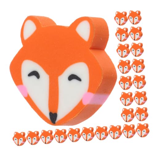 SEWACC 100 Stück Mini Fox Radiergummis Niedliche Tierform Radierer für Schule Belohnungen und Partybedarf Weich und Schadstofffrei für Zeichnungen und Kunstprojekte SEWACC 100 Stück Mini Fox Radiergummis Niedliche Tierform Radierer für Schule Belohnungen und Partybedarf Weich und Schadstofffrei für Zeichnungen und Kunstprojekte von SEWACC
