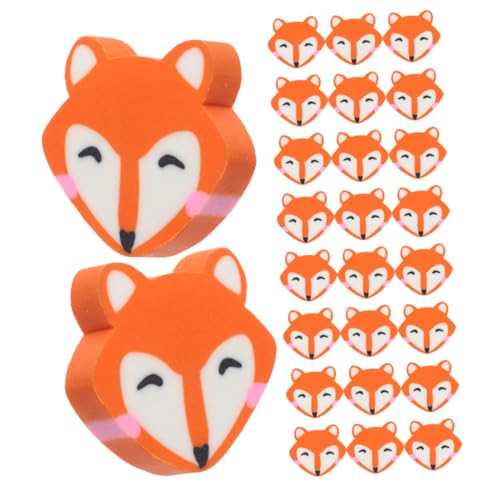 SEWACC 100 Stück Mini Fuchs Radiergummis Süße Tierform Radiergummi für Schule und Klasse Weich Sauber Radieren als Belohnung und Geschenk für Schreibtisch Zubehör SEWACC 100 Stück Mini Fuchs Radiergummis Süße Tierform Radiergummi für Schule und Klasse Weich Sauber Radieren als Belohnung und Geschenk für Schreibtisch Zubehör von SEWACC