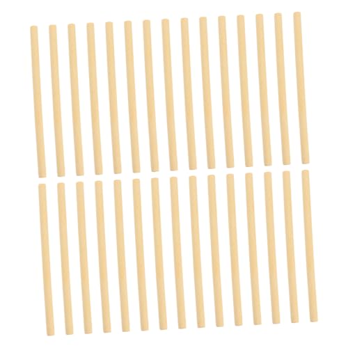 SEWACC 100 Stück Mini Holzstäbe Naturholz Rundstäbe für DIY Wandteppich Makramee Handwerk Holzstäbe Basteln Kreative Dekorationen SEWACC 100 Stück Mini Holzstäbe Naturholz Rundstäbe für DIY Wandteppich Makramee Handwerk Holzstäbe Basteln Kreative Dekorationen von SEWACC