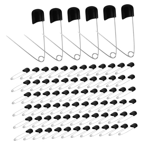 SEWACC 100 Stück Multifunktionale Sicherheitsnadeln für Kleidung und Bastelprojekte Langlebig und Zuverlässig SEWACC 100 Stück Multifunktionale Sicherheitsnadeln für Kleidung und Bastelprojekte Langlebig und Zuverlässig von SEWACC