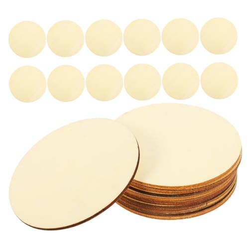 SEWACC 100 Stück Naturbelassene Holzscheiben Flach Glatt für DIY Basteln Malerei Gravur Rustikale Holzrondelle für Kreative Dekoration und Handwerksprojekte SEWACC 100 Stück Naturbelassene Holzscheiben Flach Glatt für DIY Basteln Malerei Gravur Rustikale Holzrondelle für Kreative Dekoration und Handwerksprojekte von SEWACC