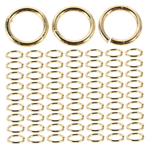 SEWACC 100 Stück Offene Biegeringe für Schmuckherstellung Diy Metallringe für und Armbänder Langlebig Einfach zu Verwenden für Kreative Projekte und Anfänger von SEWACC