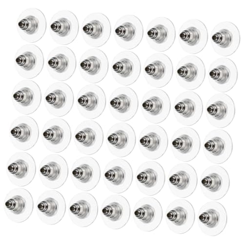 SEWACC 100 Stück Ohrstecker Verschlüsse Langlebige Ohrstecker Stopper für Arten von Leichtes DIY Schmuckzubehör Praktisch und Robust für und Anwendung SEWACC 100 Stück Ohrstecker Verschlüsse Langlebige Ohrstecker Stopper für Arten von Leichtes DIY Schmuckzubehör Praktisch und Robust für und Anwendung von SEWACC