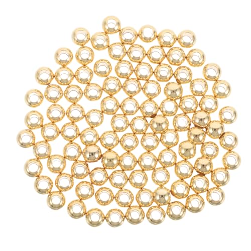 SEWACC 100 Stück Runde Lose Beads für Diy Armbänder und Ohrringe Hochwertige Schmuckzubehör für Basteln von SEWACC