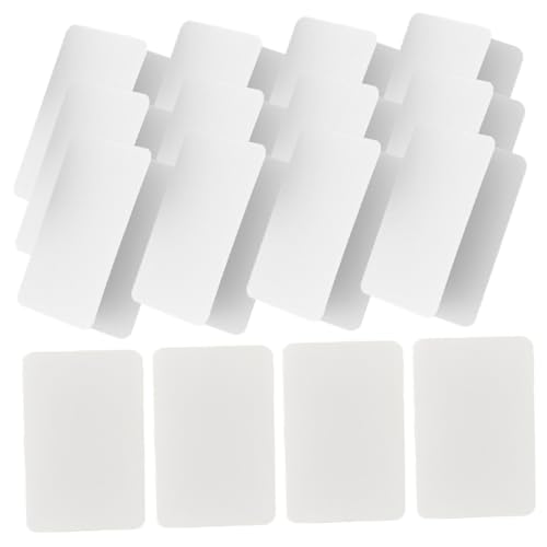 SEWACC 100 Stück Teiliges Blanko Klappkarten aus Hochwertigem Kraftpapier Einfache Handhabung für Persönliche Grüße und Festliche Botschaften Umweltfreundlich und Vielseitig Einsetzbar von SEWACC