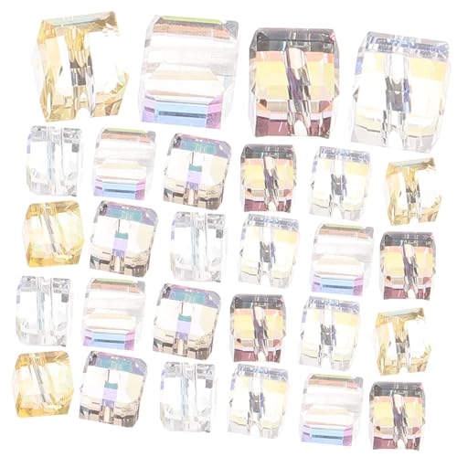 SEWACC 100 Stück Teiliges Quadratische Glasperlen Stabile Langlebige Würfel Glasperlen für Schmuckherstellung Vielseitige DIY Perlen für Armbänder Halsketten Ohrringe und Dekorationen SEWACC 100 Stück Teiliges Quadratische Glasperlen Stabile Langlebige Würfel Glasperlen für Schmuckherstellung Vielseitige DIY Perlen für Armbänder Halsketten Ohrringe und Dekorationen von SEWACC