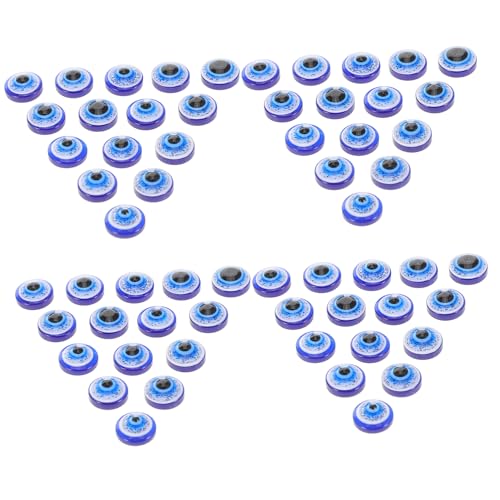SEWACC 100 Stück Teufels Augenklappe bastelset basteln für schmuck machen Kinderhandwerk schmuckherstellung Erwachsene Perlen-Anhänger Augenperle Blauer böser Blick DIY Blue SEWACC 100 Stück Teufels Augenklappe bastelset basteln für schmuck machen Kinderhandwerk schmuckherstellung Erwachsene Perlen-Anhänger Augenperle Blauer böser Blick DIY Blue von SEWACC
