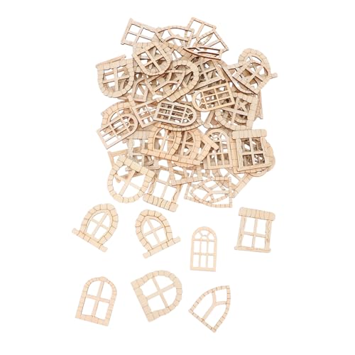 SEWACC 100 Stück Unfertige Feen Garten Türen für Bäume Miniatur Fenster für Diy Garten Dekoration Holz Türen für Feengarten Puppenhaus Skulpturen SEWACC 100 Stück Unfertige Feen Garten Türen für Bäume Miniatur Fenster für Diy Garten Dekoration Holz Türen für Feengarten Puppenhaus Skulpturen von SEWACC