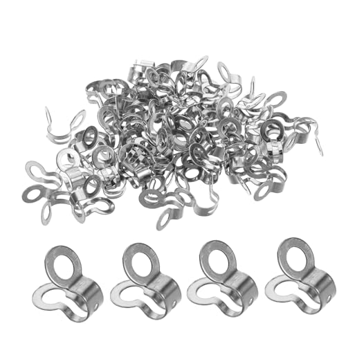 SEWACC 100 Stück Verbindungsringe für Kugelkette Doppelte Ring Pull Cord Connector für Schmuckherstellung Lampen und Deckenventilatoren von SEWACC