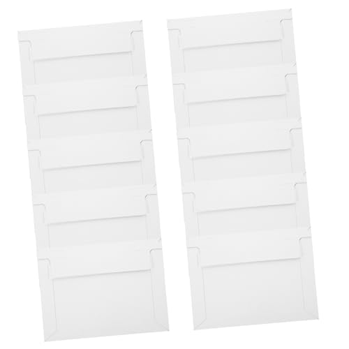 SEWACC 100 Stück Versandtaschen Selbstklebend Weiß M² Kraftpapier Umschläge Für Dokumentenversand Grußkarten Einladungen Vielseitig Für Lagerung Und Paketversand SEWACC 100 Stück Versandtaschen Selbstklebend Weiß M² Kraftpapier Umschläge Für Dokumentenversand Grußkarten Einladungen Vielseitig Für Lagerung Und Paketversand von SEWACC