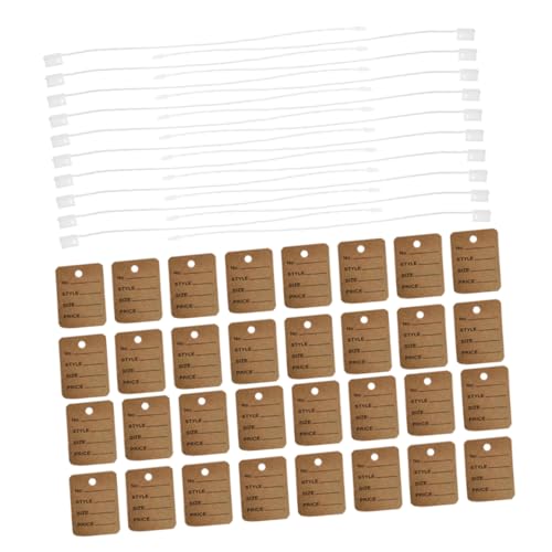 SEWACC 1000 Stück Preisetiketten Anhänger für Kleidung Schmuck Beschreibbare Hängeetiketten aus Kraftpapier Vielseitige Größenetiketten für Einzelhandel und Merchandise SEWACC 1000 Stück Preisetiketten Anhänger für Kleidung Schmuck Beschreibbare Hängeetiketten aus Kraftpapier Vielseitige Größenetiketten für Einzelhandel und Merchandise von SEWACC