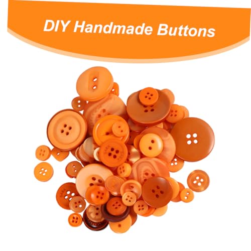 SEWACC 1000 Stück Teiliges Resin Orange DIY Nähknöpfe für Kleidung Strickjacken Blusen Bastelmaterial Handgemachte Knöpfe für Sewing Crafts und Dekoration SEWACC 1000 Stück Teiliges Resin Orange DIY Nähknöpfe für Kleidung Strickjacken Blusen Bastelmaterial Handgemachte Knöpfe für Sewing Crafts und Dekoration von SEWACC