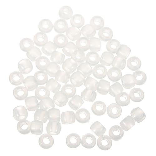 SEWACC 1000 Stück UV Reactive Farbwechselperlen Klare UV Perlen für Schmuckherstellung Leuchtend in Farben für DIY Armbänder und von SEWACC