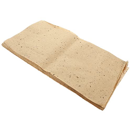 SEWACC 100Stücke Hochwertiges Maulbeerpapier für Kalligraphie und Malerei Handgefertigtes DIY für Bastelprojekte und Anwendungen von SEWACC