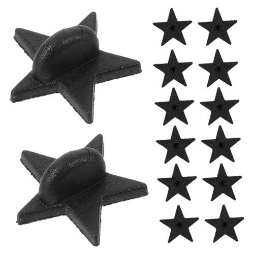 SEWACC 100pcs Sternform Pin Zurück Verriegelung Verschluss Für Brosche Plastikverriegelungsstift Rückennadel Rückstand Für Brosche von SEWACC