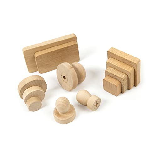 SEWACC 10Stücke Blanko Holzwürfel DIY Holzstempel Basis Unbehandeltem Holz für Kreative Bastelprojekte und Stempelgestaltung SEWACC 10Stücke Blanko Holzwürfel DIY Holzstempel Basis Unbehandeltem Holz für Kreative Bastelprojekte und Stempelgestaltung von SEWACC