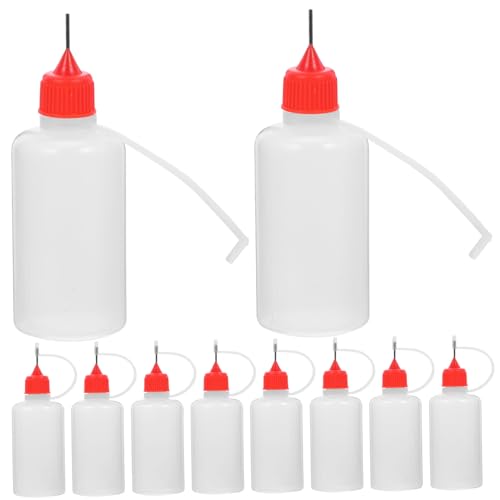 SEWACC 10Stücke Präzisions Klebflaschen mit Feiner Squeeze Flaschen für Präzise Anwendung von Kleber für DIY Projekte und Enge Räume SEWACC 10Stücke Präzisions Klebflaschen mit Feiner Squeeze Flaschen für Präzise Anwendung von Kleber für DIY Projekte und Enge Räume von SEWACC