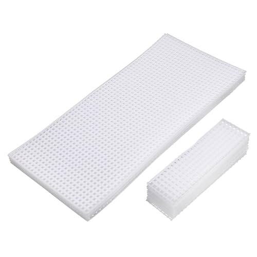 SEWACC 10Stücke Teiliges Kunststoff-mesh DIY Taschenmaterial Robust Schlagfest Leicht zu Handhaben für Stricken Häkeln und Bastelprojekte SEWACC 10Stücke Teiliges Kunststoff-mesh DIY Taschenmaterial Robust Schlagfest Leicht zu Handhaben für Stricken Häkeln und Bastelprojekte von SEWACC