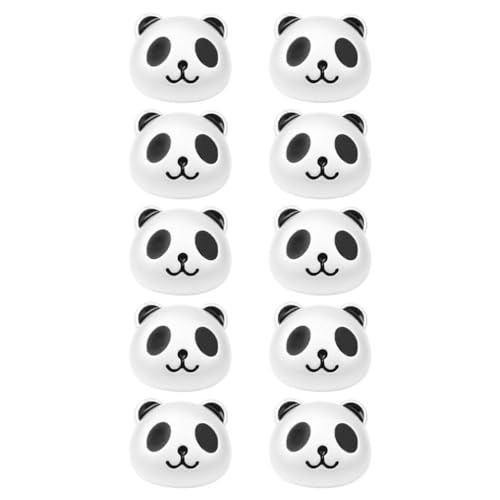 SEWACC 10stücke Teiliges Panda Design Perlen Für Junge Mädchen Schmuckherstellung Armbänder Und Dekoration Für Halsketten Handyanhänger Spielzeug Und Mehr von SEWACC
