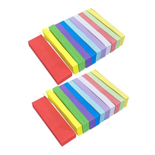 SEWACC 1100 Stück Farben Selbstklebende Page Marker Haftnotizen Farbige Index Tabs Wiederbeschreibbar für Schule Büro Organisation Back To School Supplies Aesthetic von SEWACC