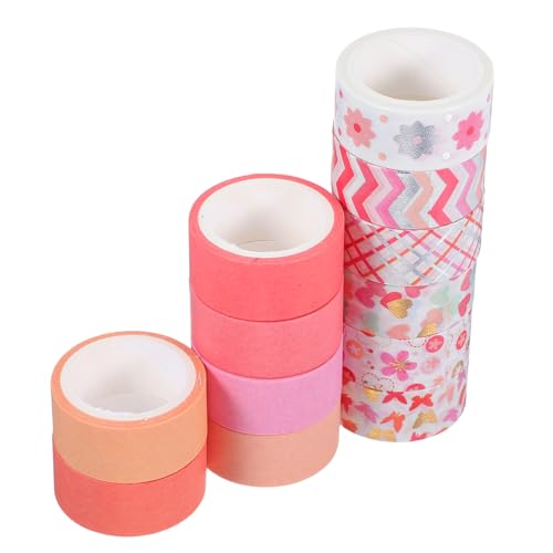 SEWACC 12 Rollen Dekoratives Washi Tape für Scrapbooking Journaling und Poster Vielseitiges Diy Klebeband für Schule Büro und Zuhause für Kreative Bastelprojekte SEWACC 12 Rollen Dekoratives Washi Tape für Scrapbooking Journaling und Poster Vielseitiges Diy Klebeband für Schule Büro und Zuhause für Kreative Bastelprojekte von SEWACC